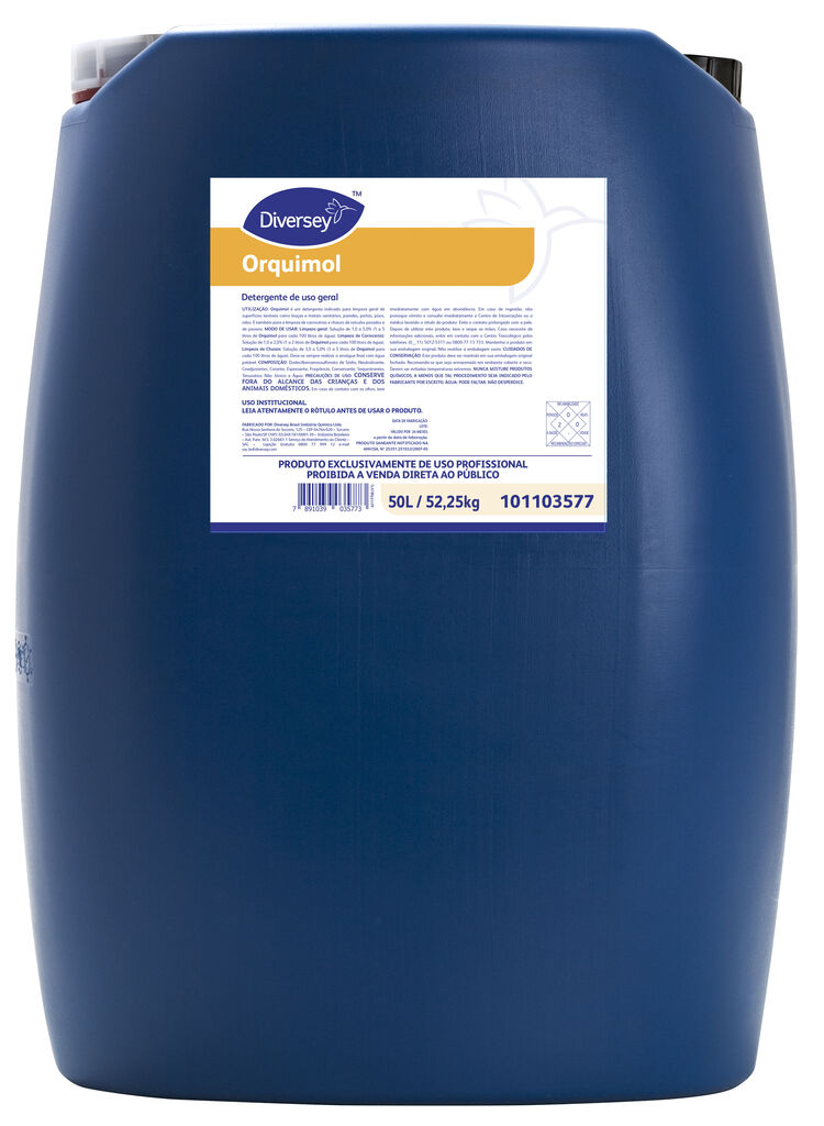 ORQUIMOL 50L - DETERGENTE DE USO GERAL